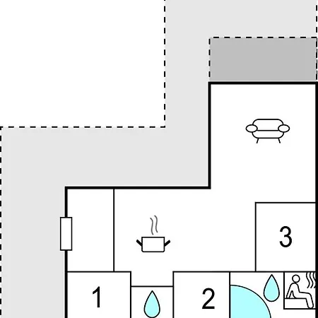 3 Bedroom Cozy In 別荘 *
